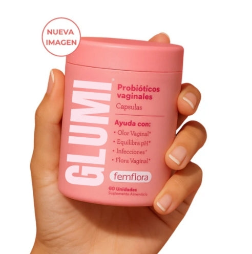 Cápsulas probióticas vaginales Glumi
