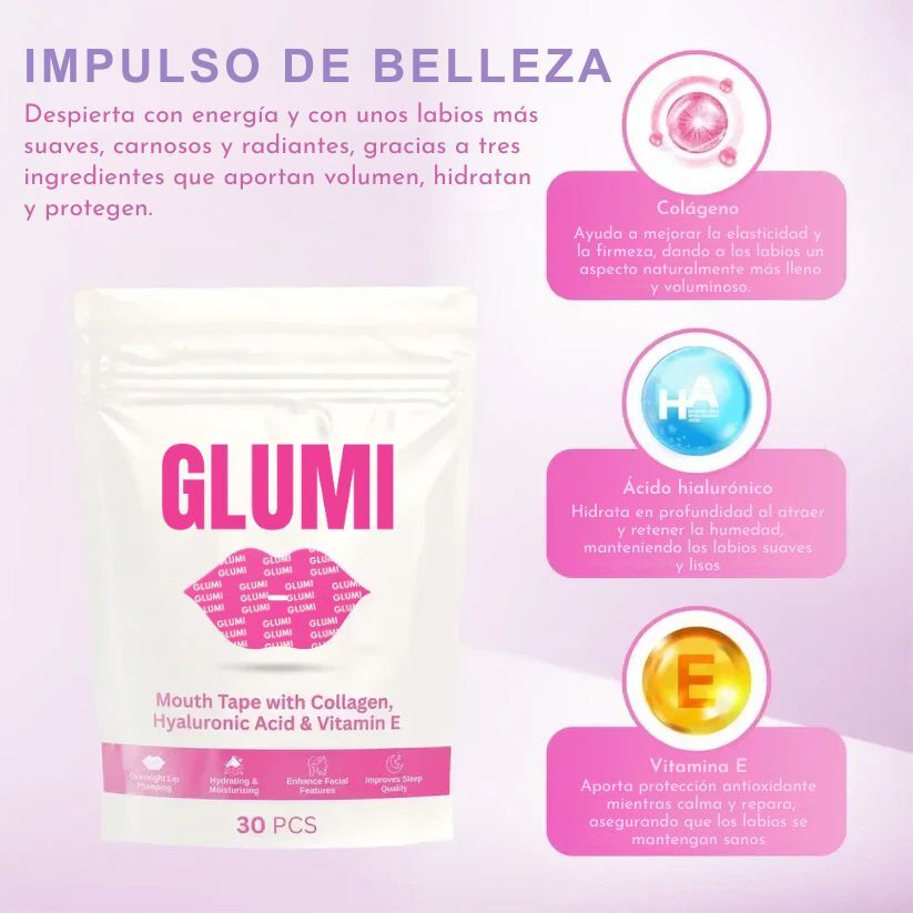 Cinta Bucal Hidratante y Volumizadora de Labios