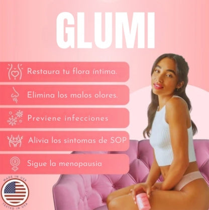 Cápsulas probióticas vaginales Glumi