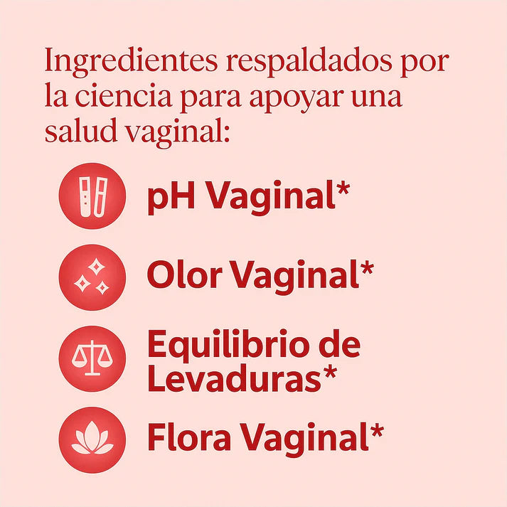 Cápsulas probióticas vaginales Glumi